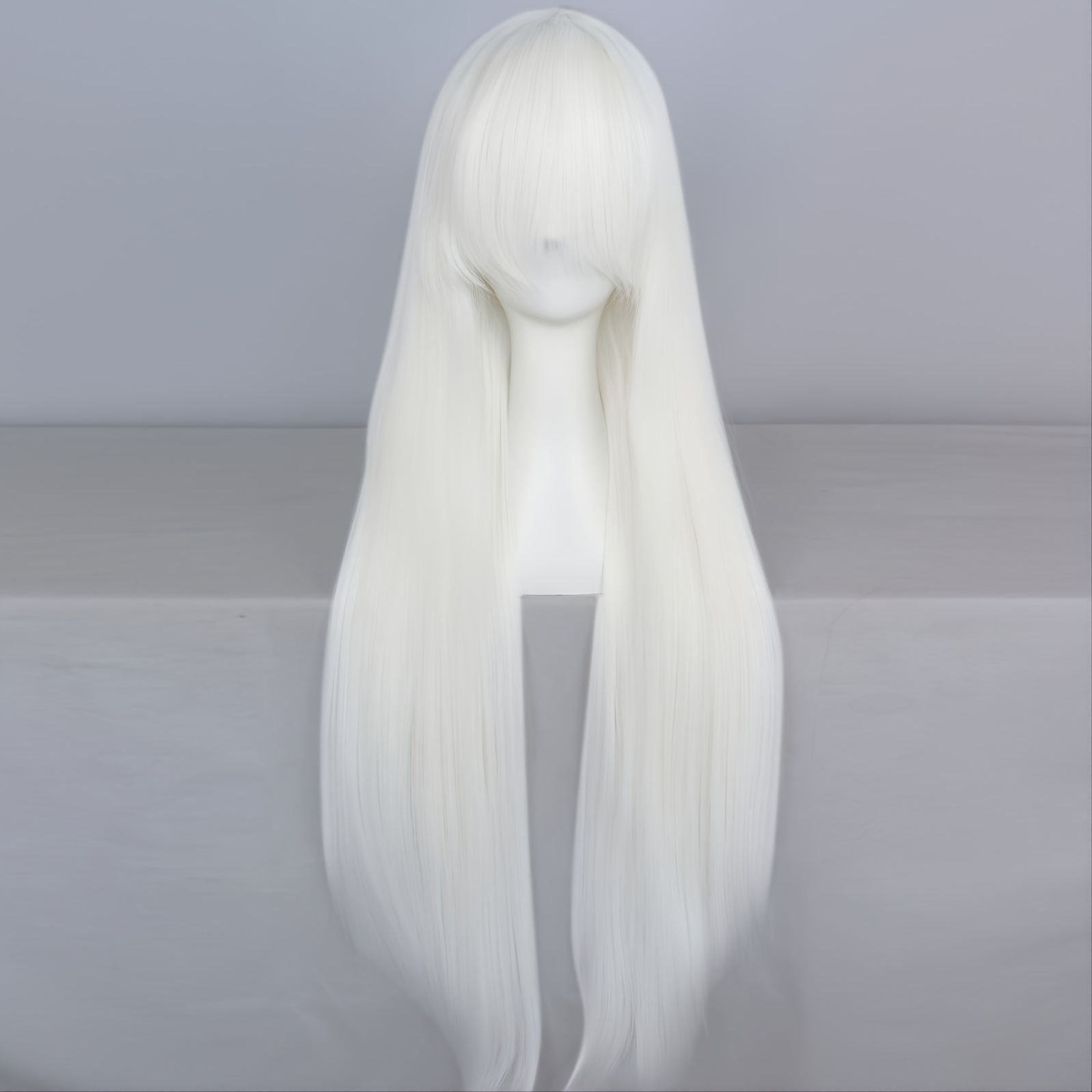 White cosplay outlet wig long