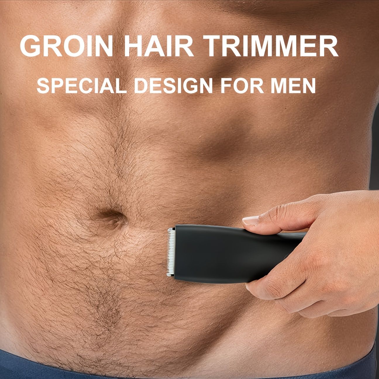 Electric Groin Hair Trimmer Ball Shaver Body Groomer For Men Waterproof Wet  Dry Body Hair Clippers Male Hygiene Razor With Standing Recharge Dock  Replaceable Ceramic Blade Heads | Check Out Today's Deals