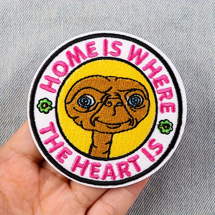 

1pc Punk Patch Iron On Embroidered Patches For Clothing Thermoadhesive Patches On Clothes Hippie Patch Sewing