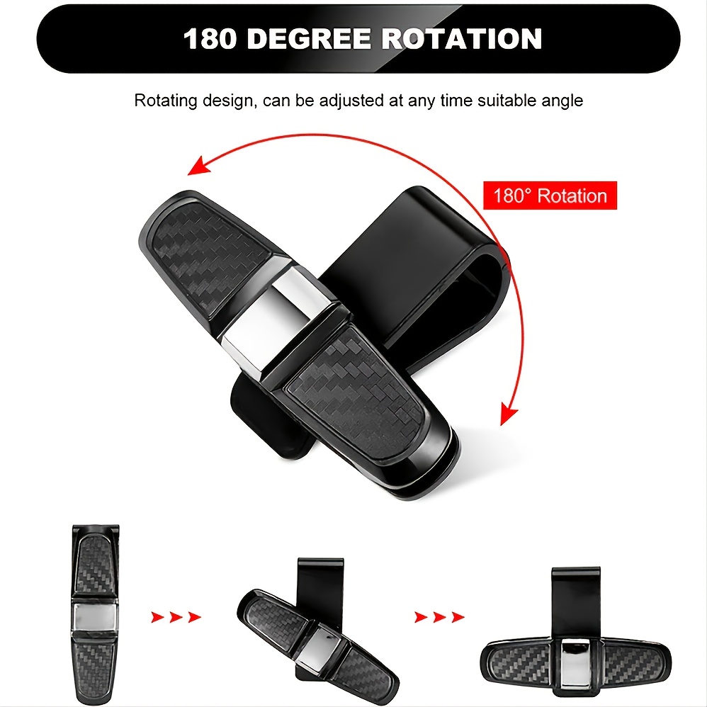 180 Grad Brillenhalter Auto sonnenblende Sonnenbrillen - Temu Germany