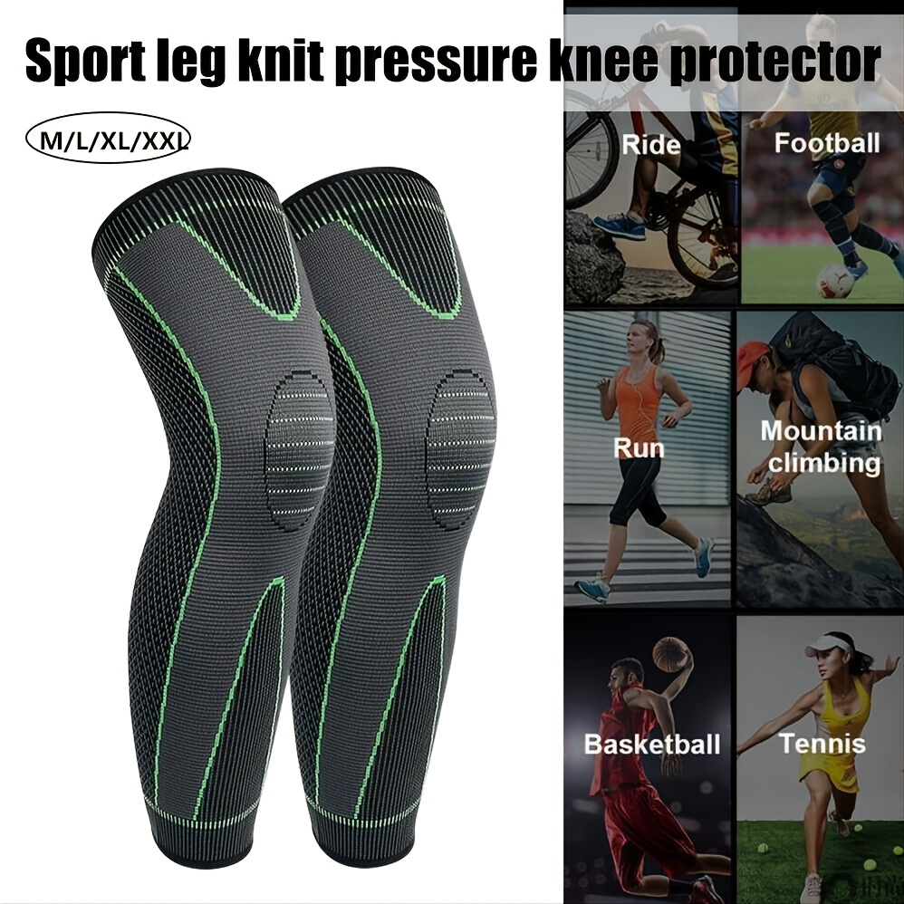 Knee Sleeve Guard Support Brace Sport Compression Calf Running - Sports &  Fitness > Tapes & Braces