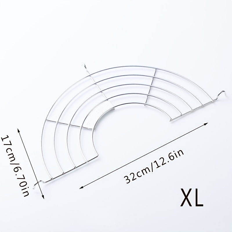 Stainless Steel Semicircle Heat Insulation Steam Rack Drain - Temu