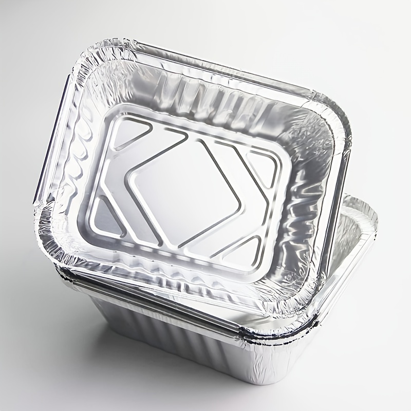 Lot45 Aluminum Catering Pan 3 Sections, 10pk - Disposable Aluminum Tray  Foil Pans, Oven Pans Take Out Pans for Catering