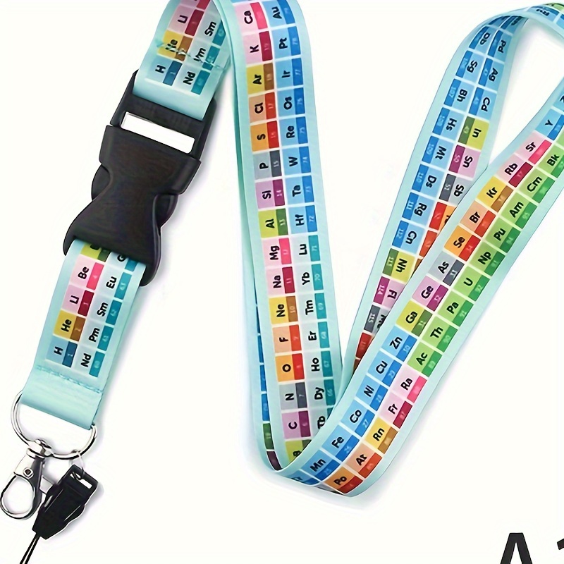 

Element Periodic Table Fresh Cartoon Mobile Phone Lanyard 1pc Chemistry Periodic Table Of Elements Lanyards Key Chain Neck Straps Phone Rope