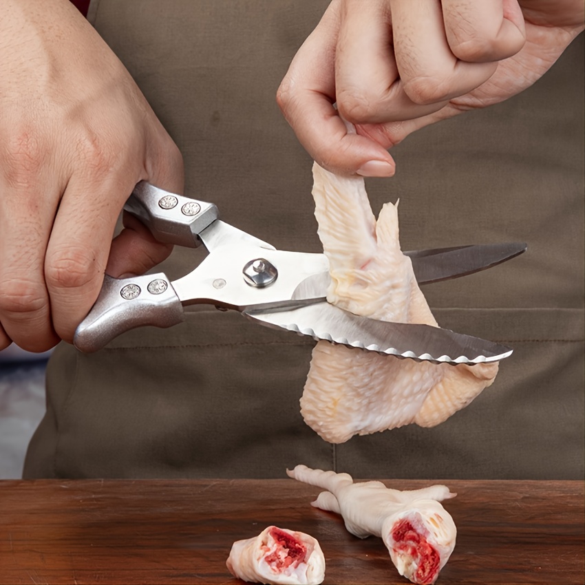 Heavy Duty Poultry Shears Stainless Steel Kitchen Scissors Bone Meat Cutter
