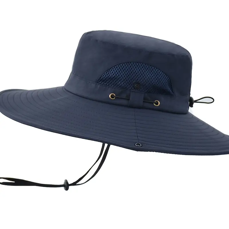 1pc Fisherman Hat Mens Summer Hat Big Brim Sun Hat Outdoor Mountaineering  Sun Hat Mens Cycling Shade Foldable Casual Breathable Bucket Hat, Check  Out Today's Deals Now