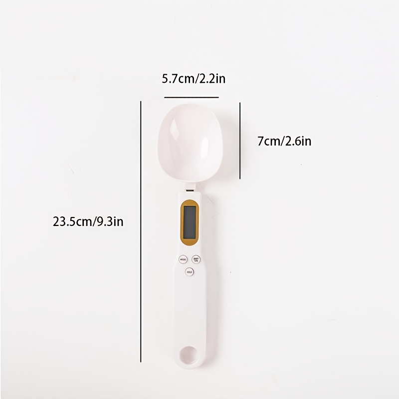 Weight Measuring Spoon Lcd Digital Kitchen Scale Measuring - Temu