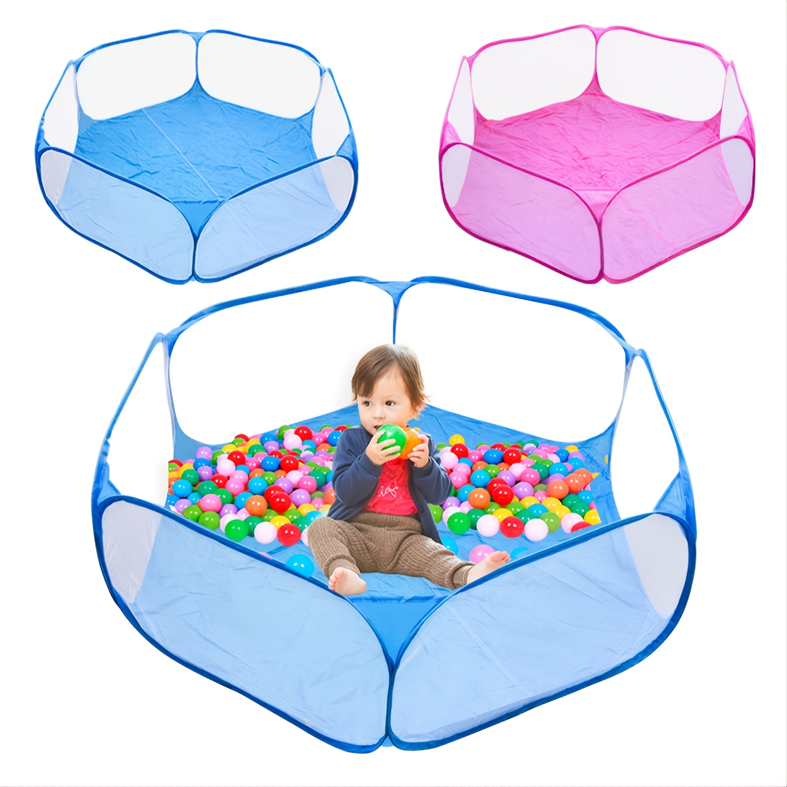 Enfants bebe jouer tente Tunnel piscine a balles Pop Up Design Playhouse  jouet cadeau sans odeur
