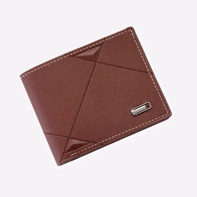 Men's Wear-resistant Calf Leather Wallet Soft Multi-card Bit Cool Wallets