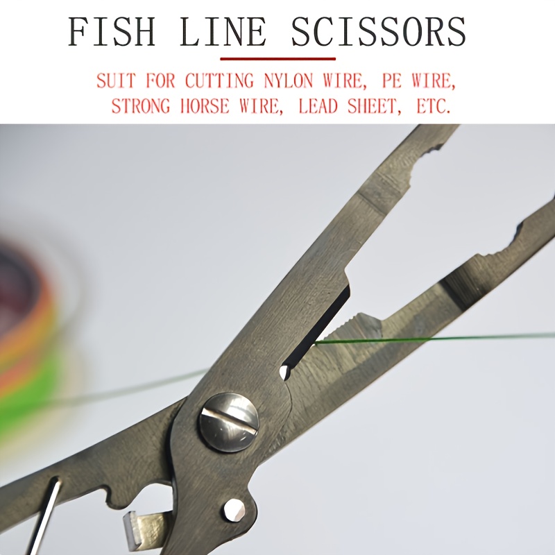 Premium Portable Fishing Pliers Set Durable Stainless Steel - Temu
