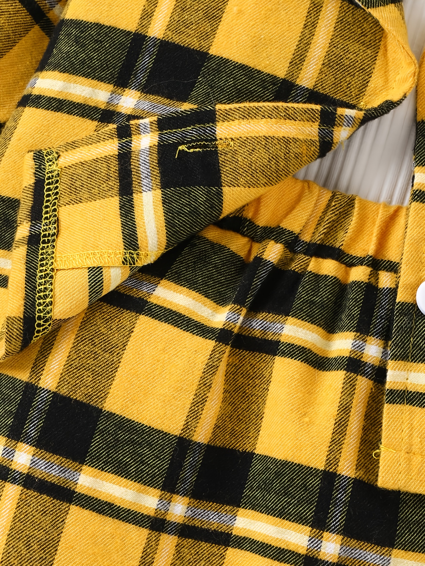 Yellow check clearance jacket and skirt