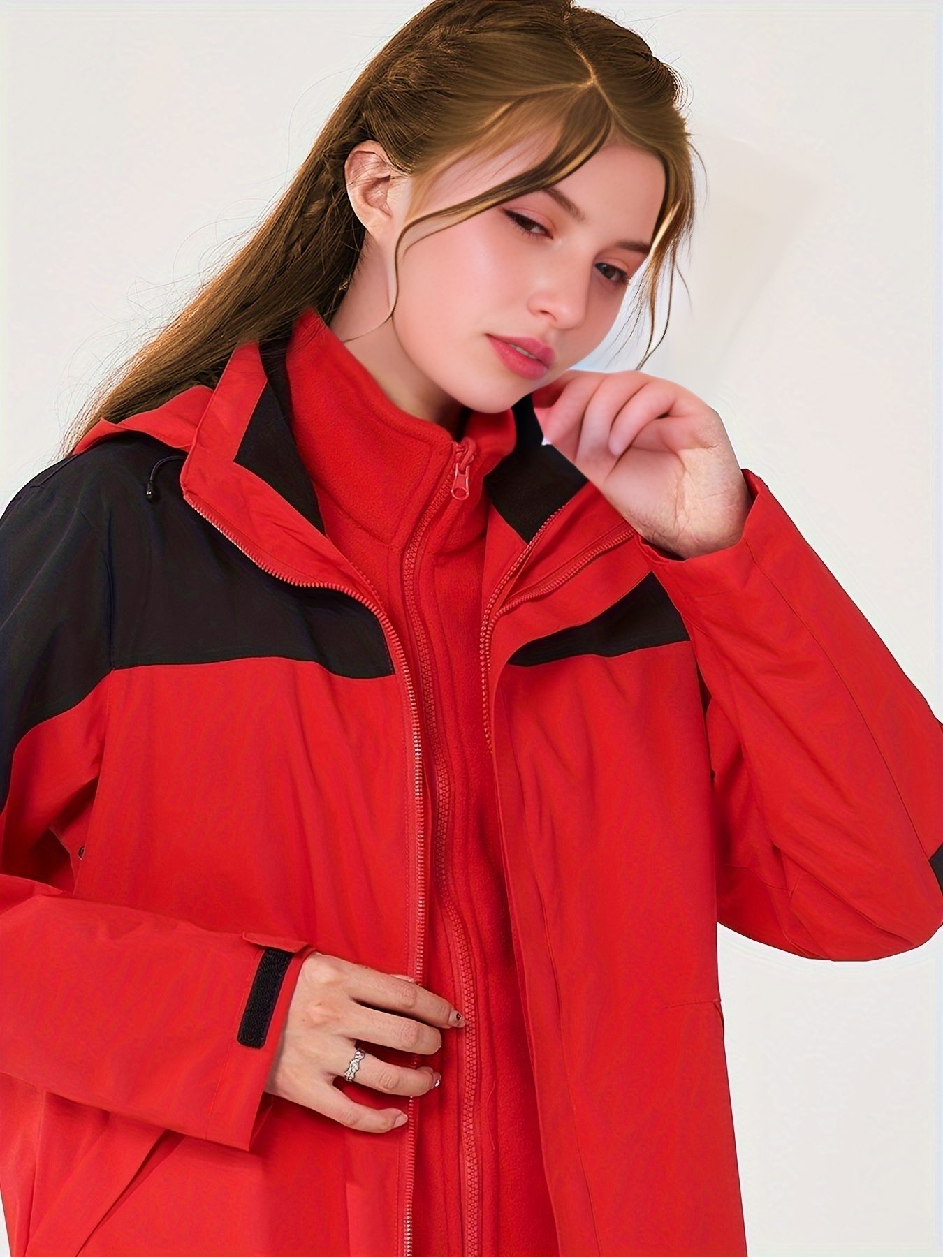 Chaqueta Impermeable Mujer - Temu Mexico