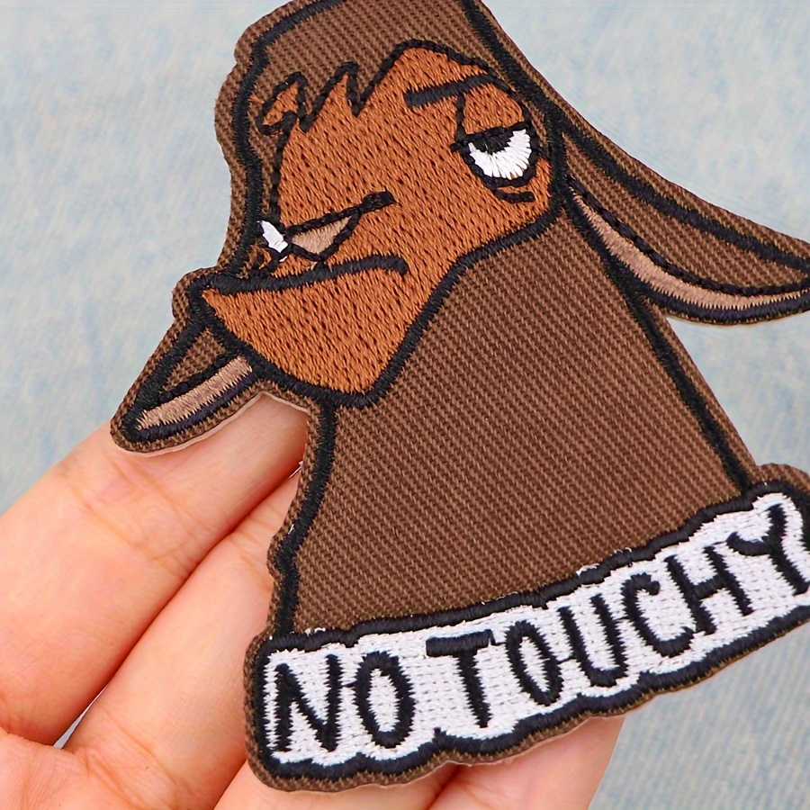 

[customer ] " Cartoon Iron-on Embroidered Patch - Thermal Adhesive For Clothing, Sewing & Diy Projects