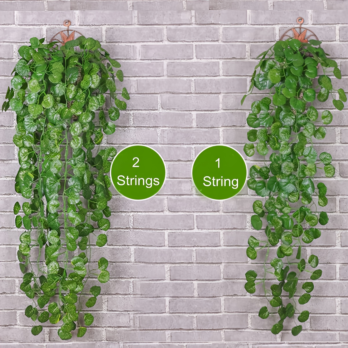 Artificial Ivy Vines Plastic Simulation Greenery Plants With - Temu