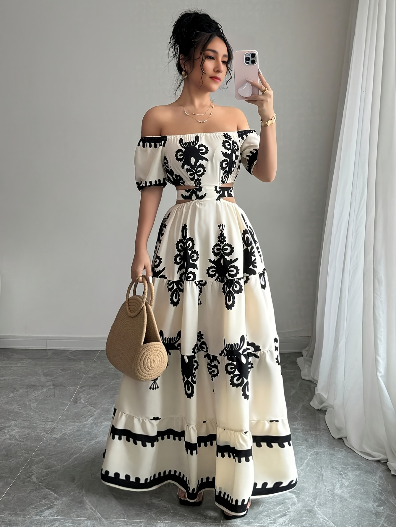 boho maxi dresses australia sold on Temu Australia