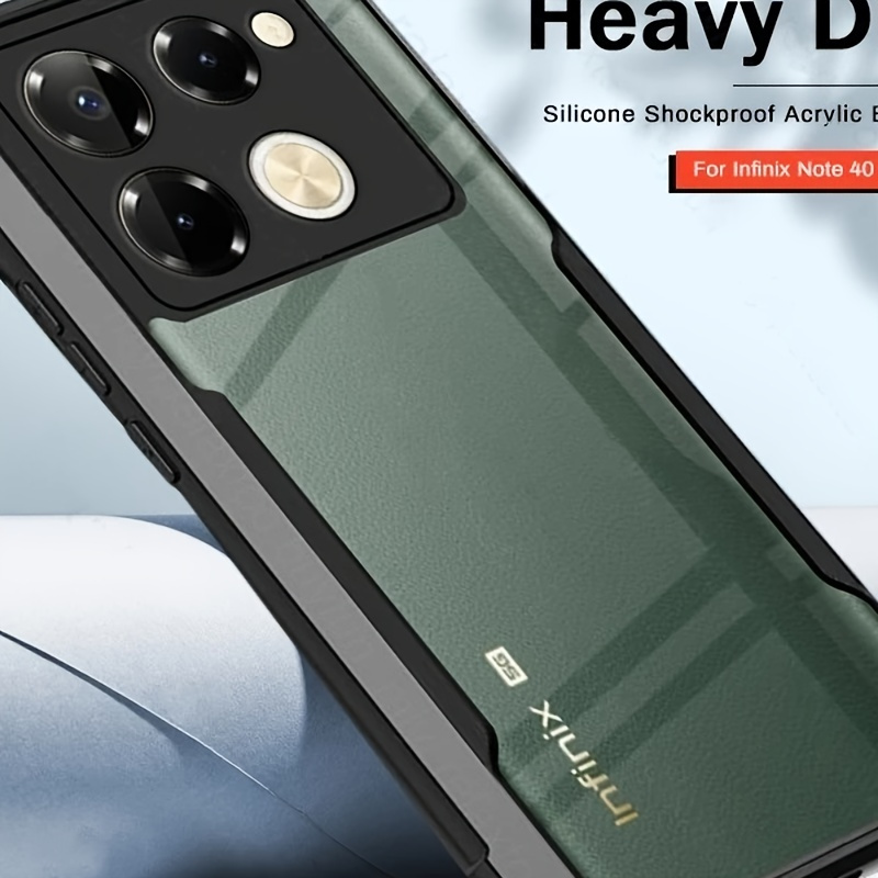 

Infinix Note 40 / Note 40 Pro 4/5g / Note 40 Pro+ Heavy Duty Acrylic Phone Case - Ultra-slim Design, Shockproof, Dustproof - Tpu Soft Material