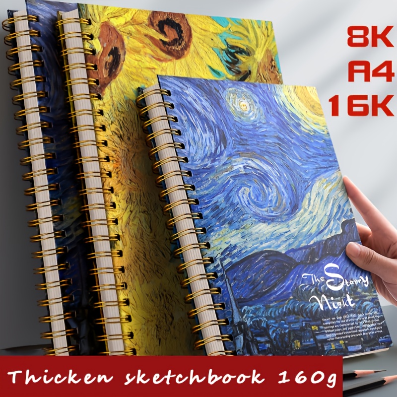 A4 Sketch Book For Art Students Portable Hand Drawn Drawing - Temu