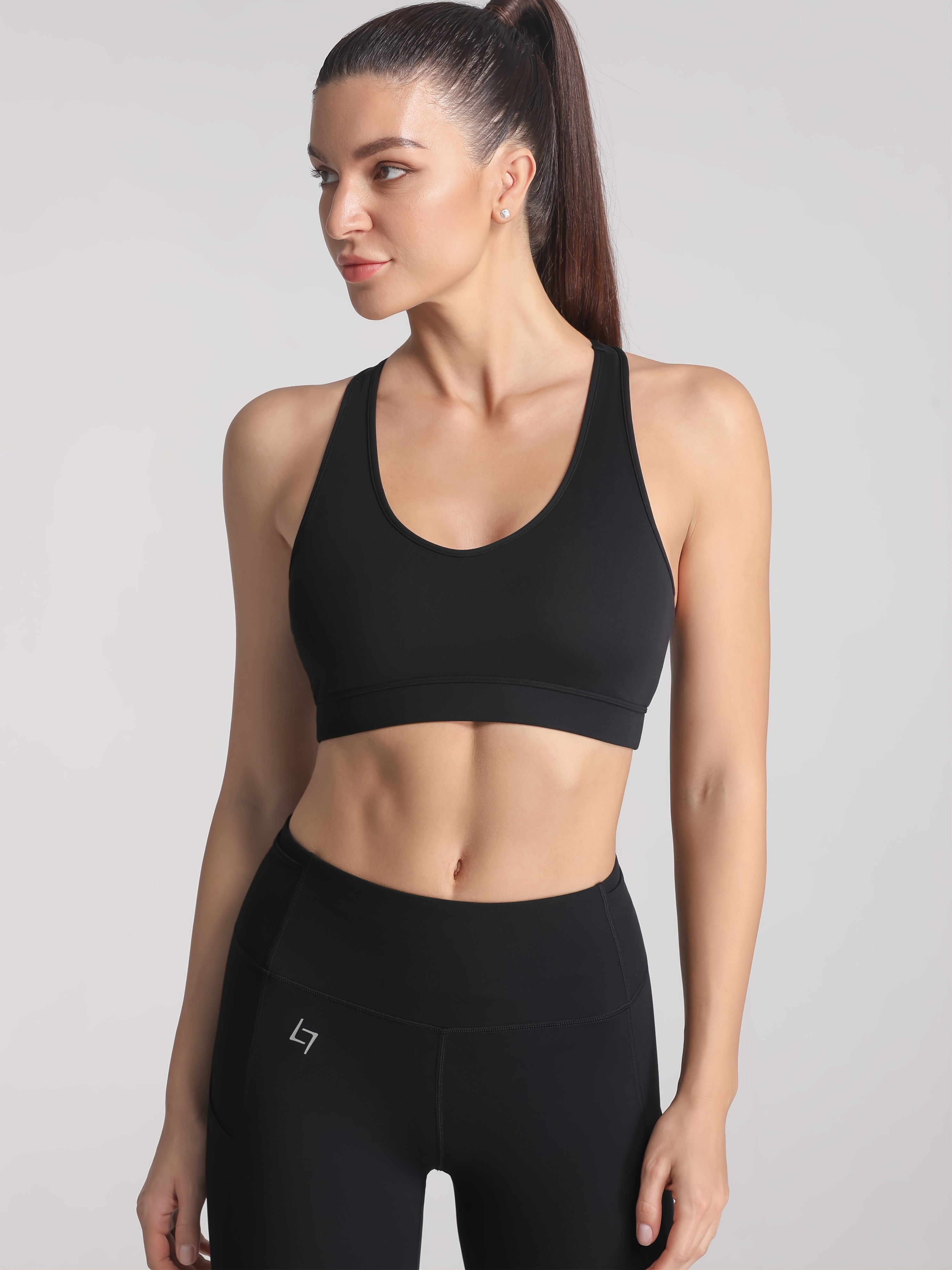 Women's Activewear: Strap Back Medium Strength Supported - Temu