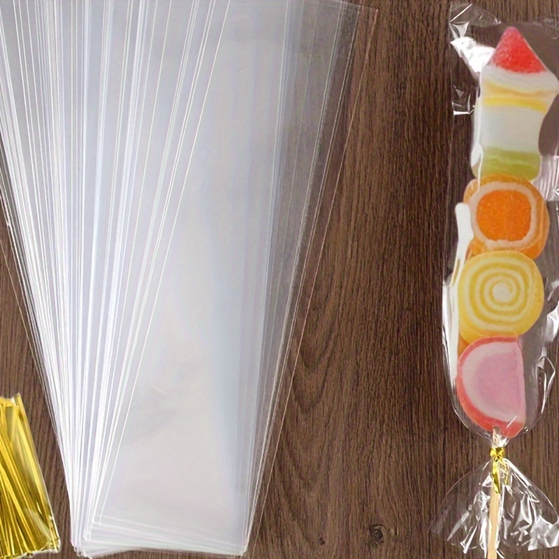 

50 Clear , Long Polypropylene Treat For , Cookies, & , Safe Packaging