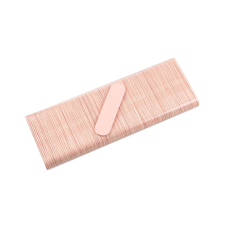 

Mini Nail File, 100 Pcs 100/180 Grit Disposable Nail Files Double Sided Emery Boards Home Or Professional Manicure Tools