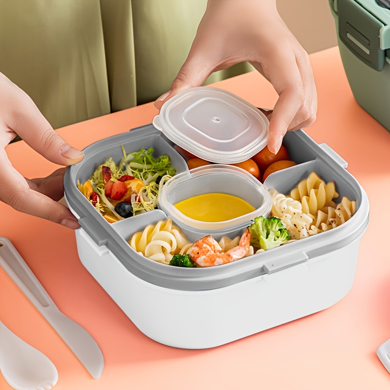 Bentgo Salad Stackable Lunch Container With Large 54oz Bowl, 4