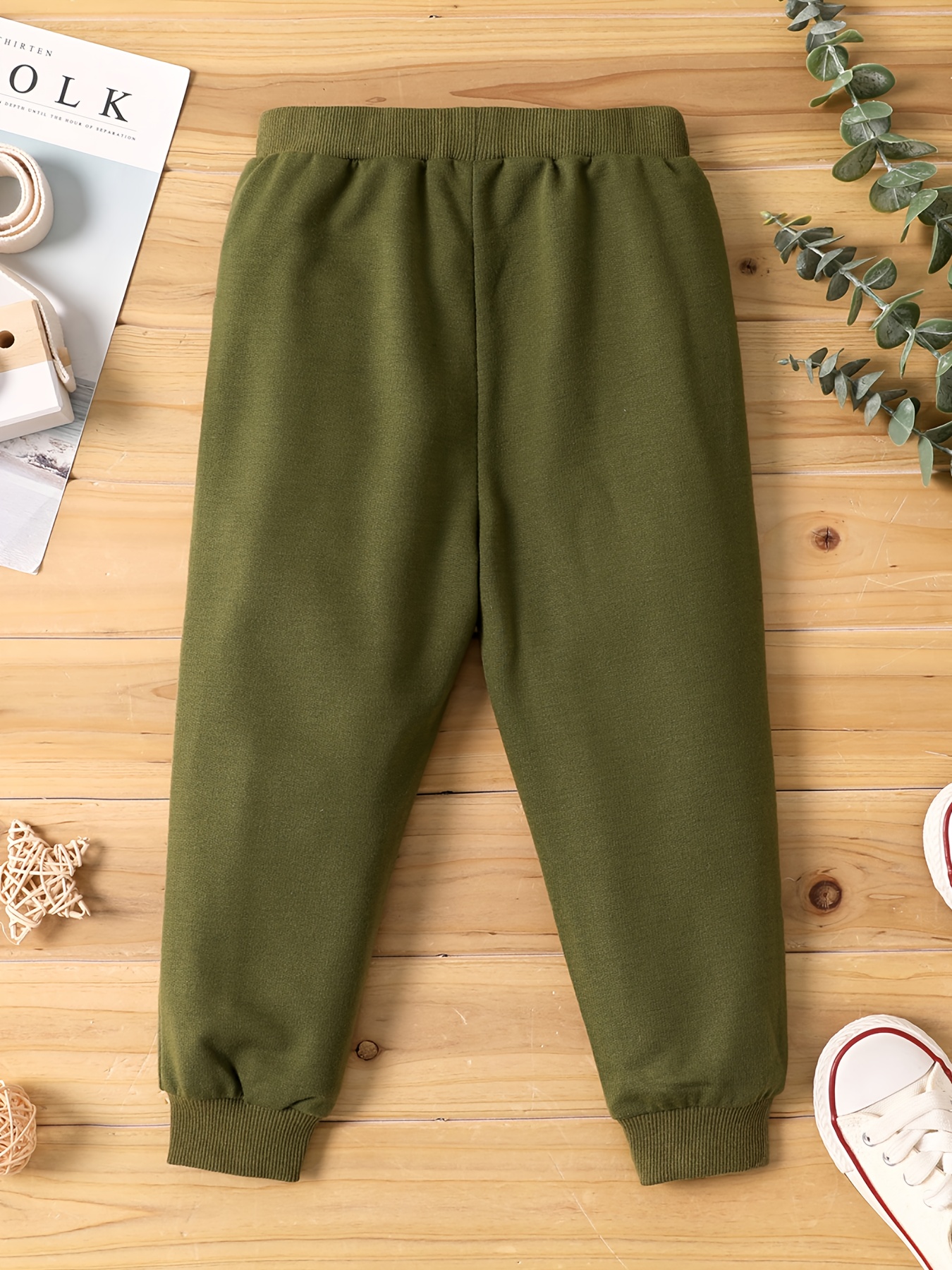 Baggy Sweatpants Ladies Solid Color Simple Fall and Winter Joggers Vacation  Fitted Sport Pants, 1-army Green, Small : : Clothing, Shoes &  Accessories