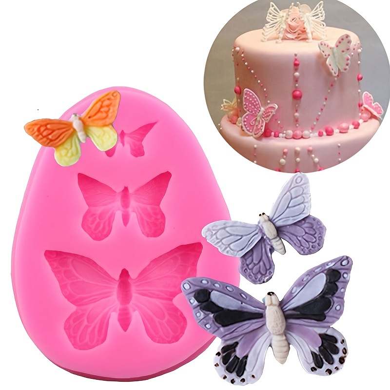 3d Butterfly Chocolate Mold - Silicone Candy Mold For Diy Cake Decorating  And Baking - Perfect For Fondant And Kitchen Gadgets - Temu United Arab  Emirates