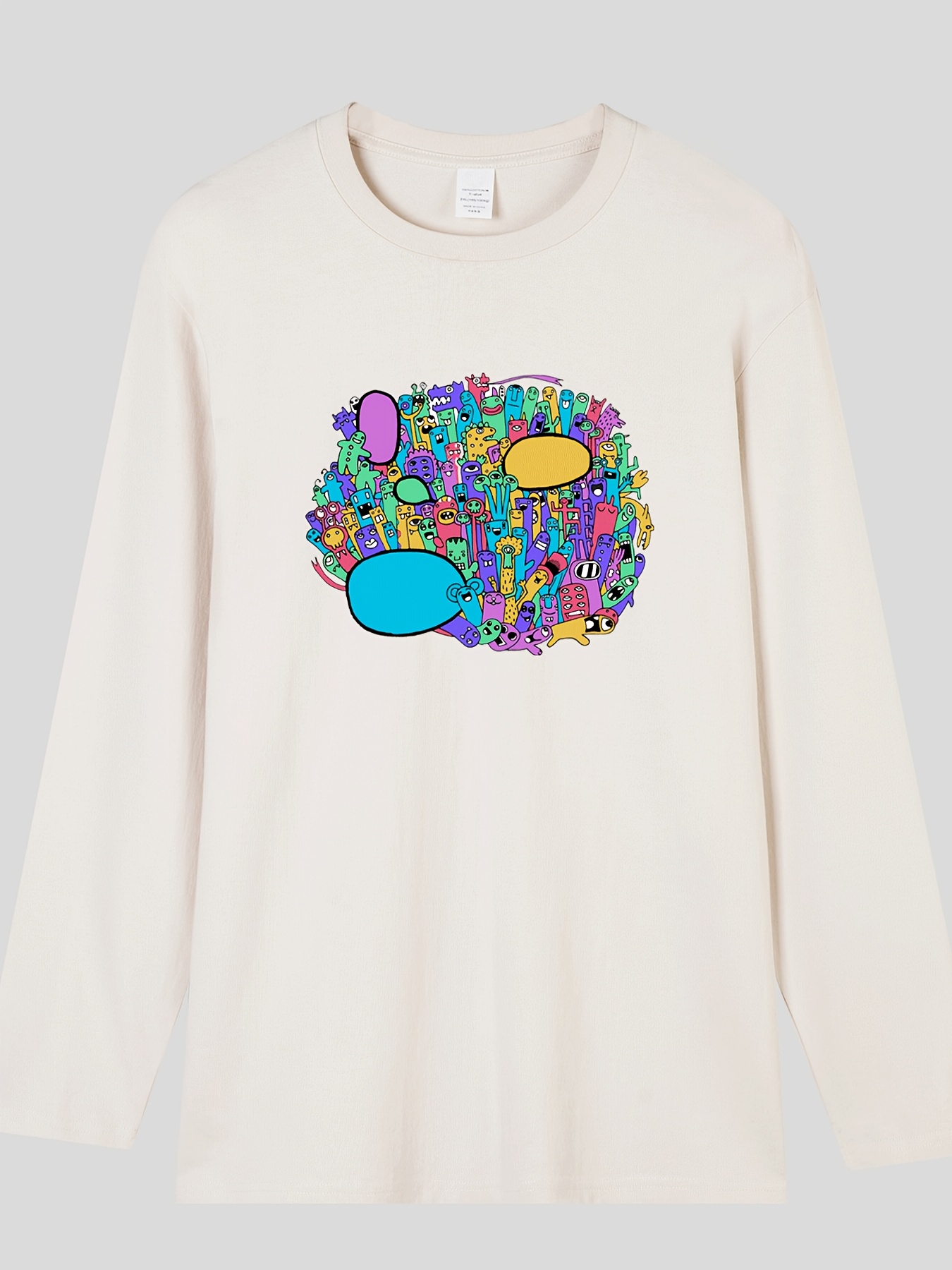 Takashi Murakami ComplexCon 19 Flower L/S Tee Grey for Men