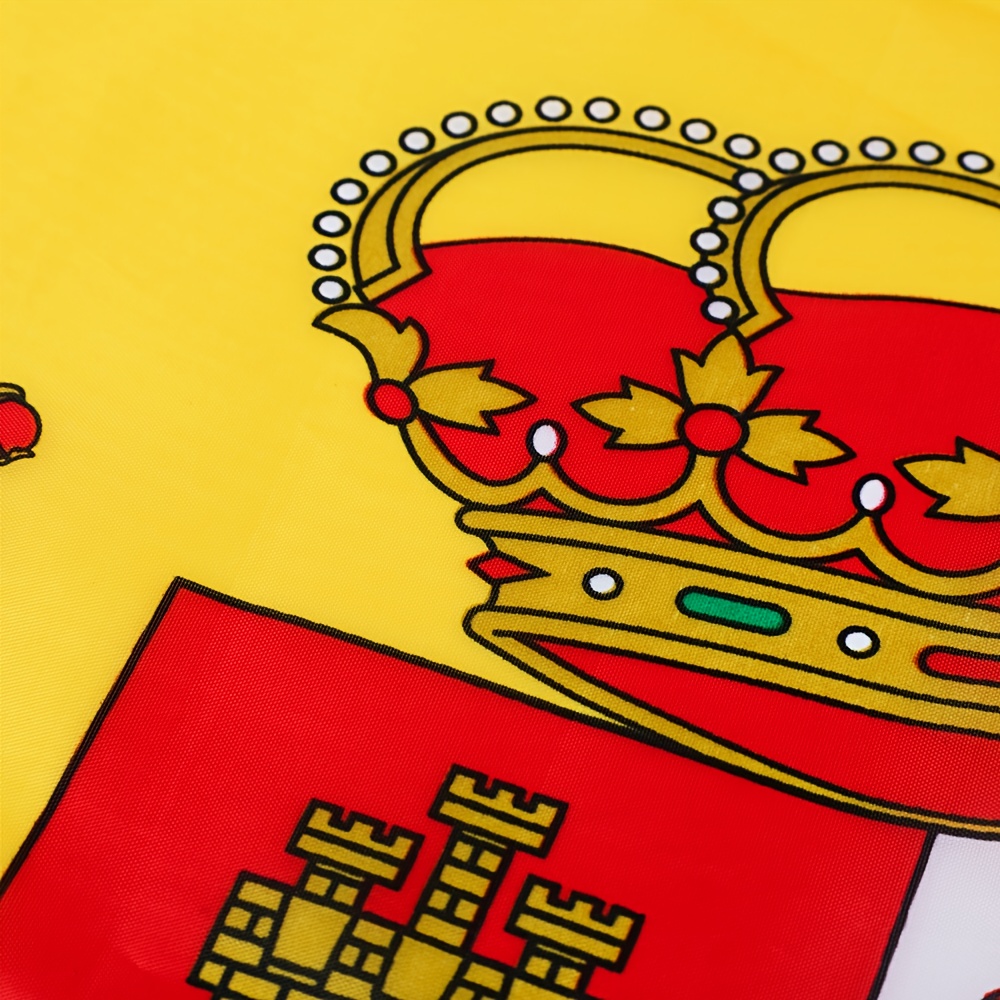 2 Banderas de España 90 x 150 cm - Ultra resistente, doble función con 2  ojales y trabilla para varilla, 2 banderas nacionales españolas, Mundial  2023: : Jardín