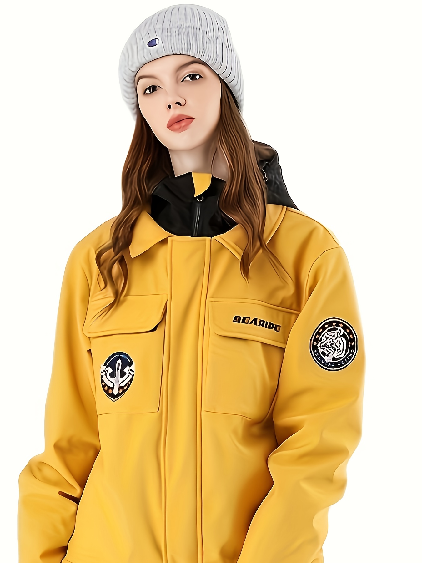 Ropa de nieve para mujer, ropa de snowboard, conjuntos de traje de esquí de  10 quilates, impermeable, resistente al viento, chaquetas y pantalones
