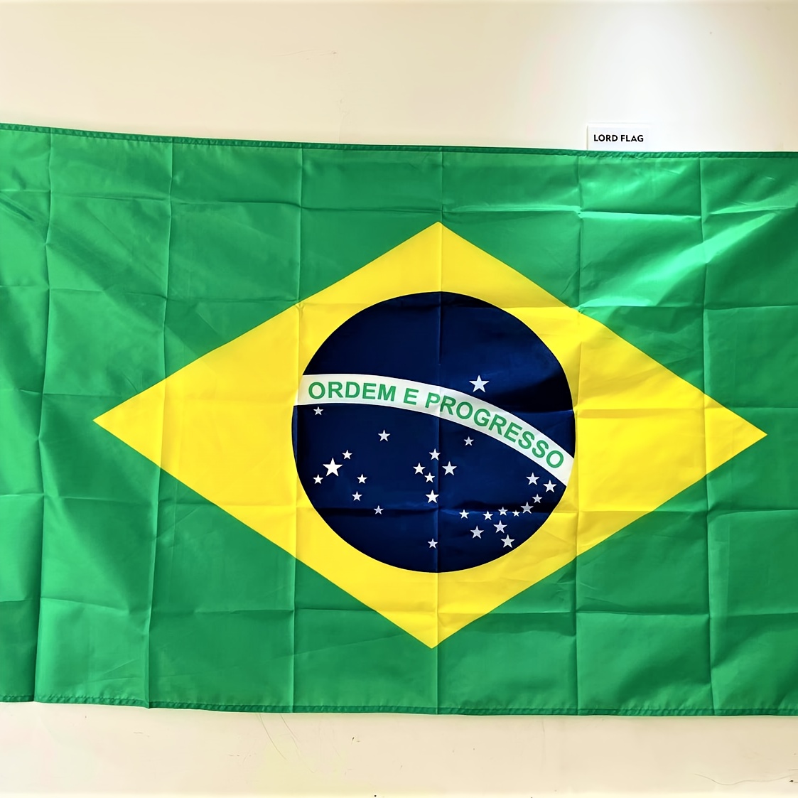 Giant Flag of Brasil Brazil Brazilian Bandeira do Brasil Speedy Delivery
