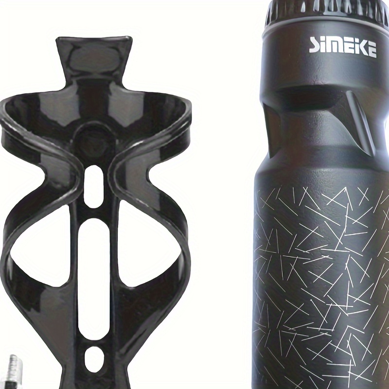 

Outdoor Cycling Water Bottle With Cup Holder And Screw-on Mount, Bpa-free Pp Material, Perfect For Father's Day Gift