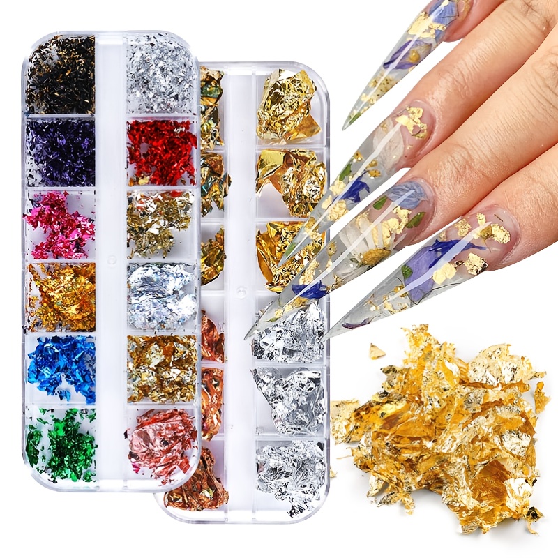 21 Grid Glass Rhinestone Diamond Stickers for Nails Art Decorations Fashion  DIY Nail Rhinestones Manicure Accessories With Drill Pen BENAS