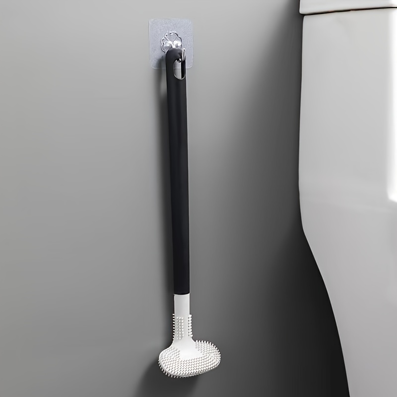 Easy to clean Silicone Toilet Brush With Holder Keep Your - Temu