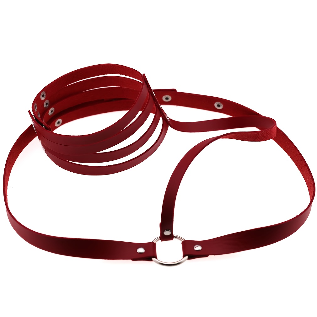 Bondage Collar Belt Sexy Street Shooting Nightclub Stage Temu Canada