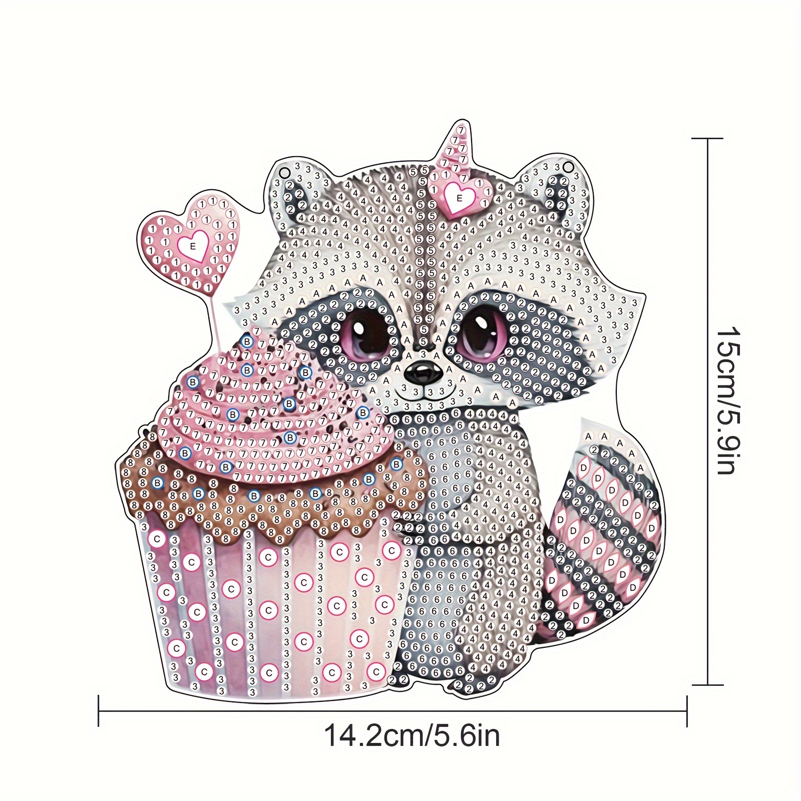Diamond Painting Hanging Decoration, Valentine's Day Kitten Diamond Painting  Kits, Special Shape Diamond Art Hanging Decoration, Suitable For Home Wall  Garden Decoration Gift Use, Today's Best Daily Deals