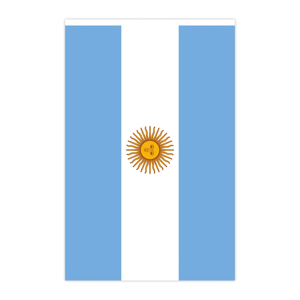 1 Unidad Bandera Argentina Exteriores Bandera Argentina - Temu Chile
