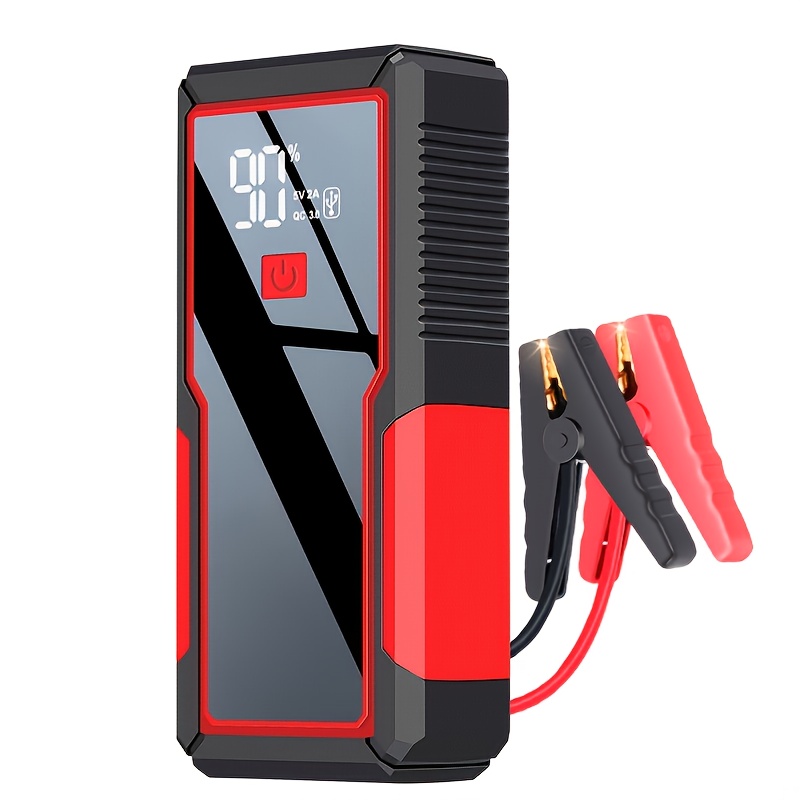  Jump Starter with Air Compressor, 10400mAh Portable Car Battery  Charger & 150PSI Tire Inflator, LCD Display, Power Bank, LED Light, 12V Car  Battery Booster, for 6.0L Gas and 3.0L Diesel Engines 