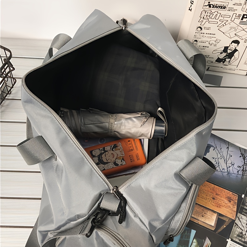 Large Capacity Travel Storage Duffel Bag with Shoes Compartment