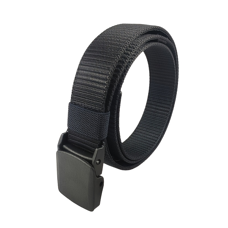 Web Belt With Plastic Buckle