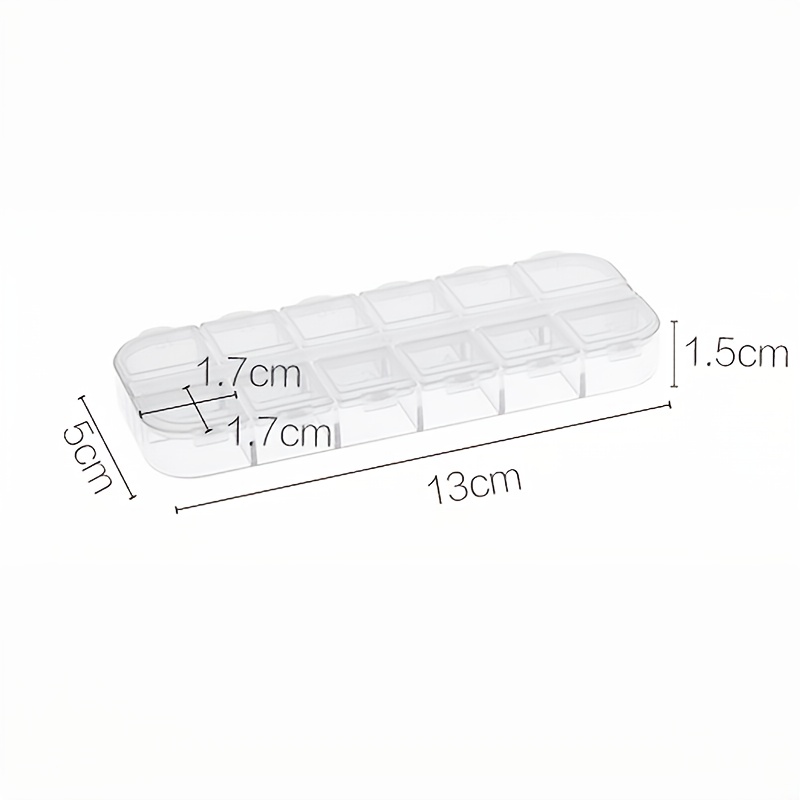 Checkered Jewelry Storage Box Earrings Ring Organizer