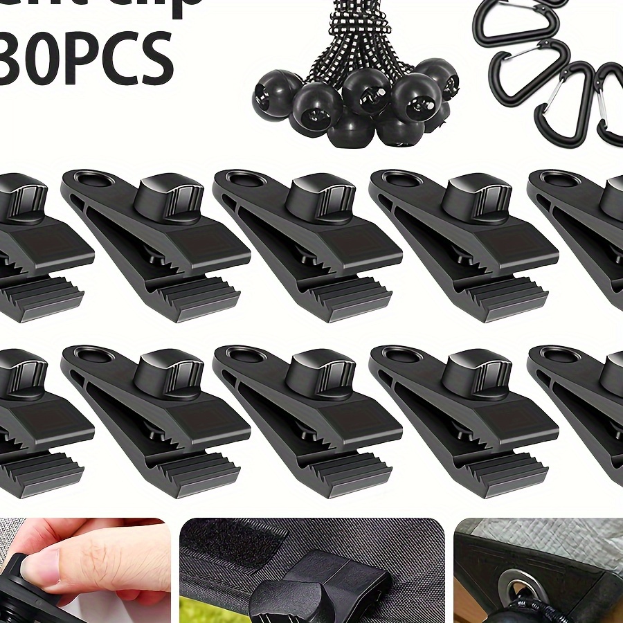 

30pcs & D- - Fasteners For Camping, Canopies