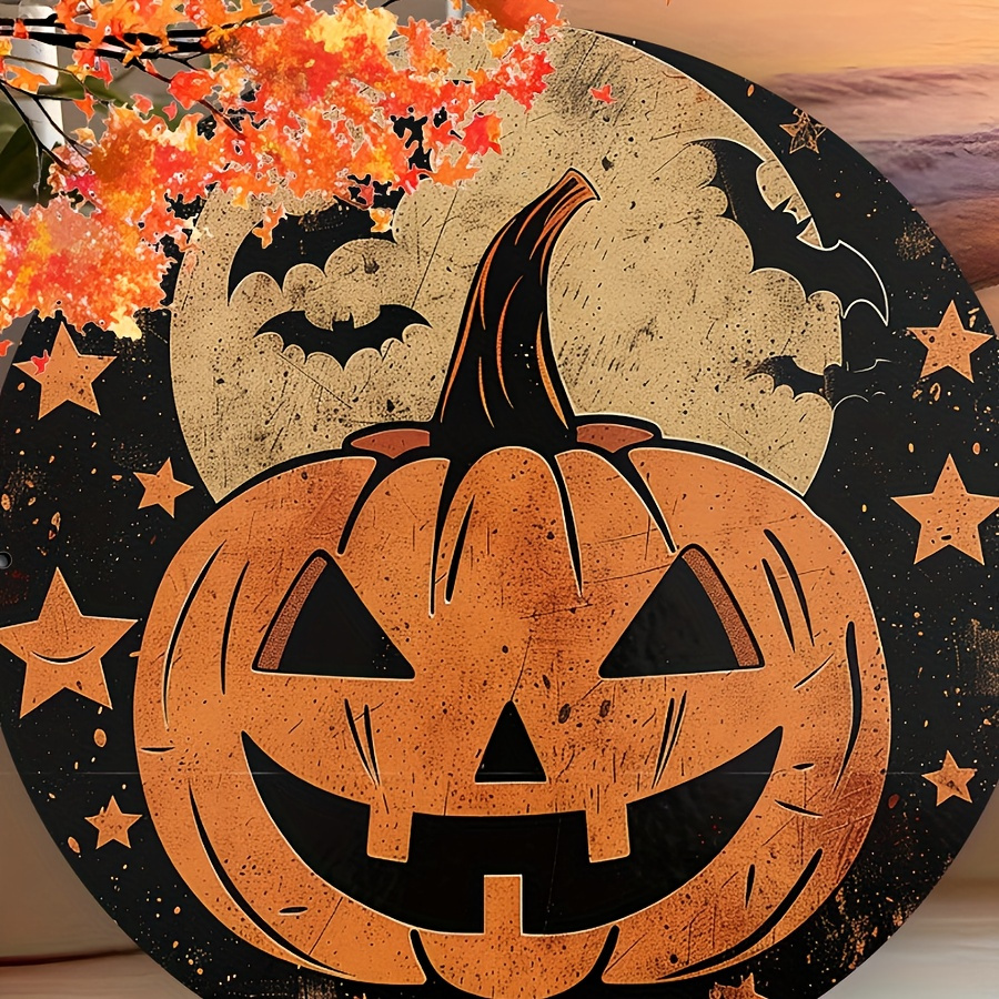 

Halloween Metal - 8x8 Aluminum Decor For , , | / Use | &