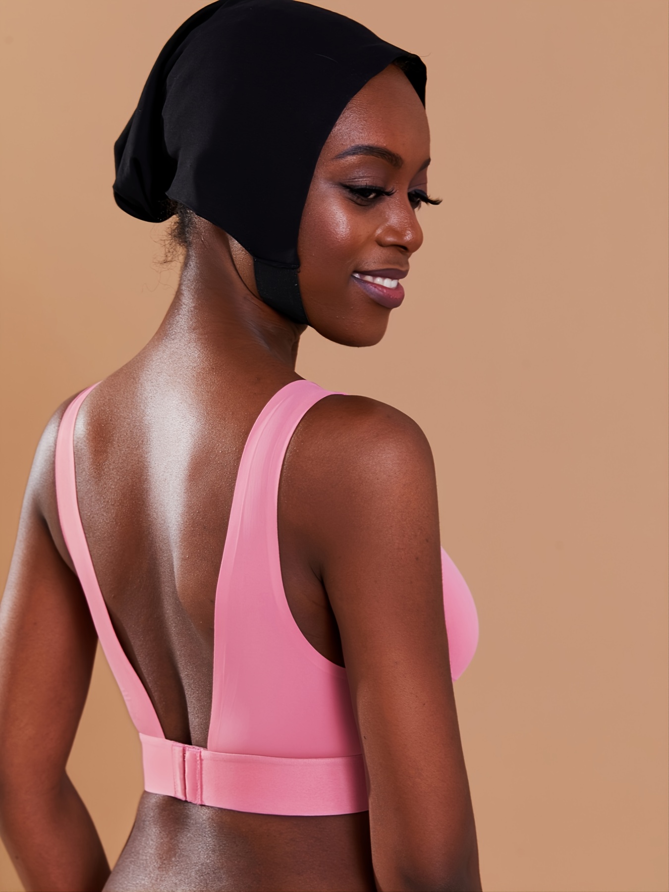 Buy NanoEdge Present Women Crop Top V Neck Bra Bralette Vest Halter Black  Sleeveless Top Free Size (28 Till 32) Pack of 1 (White) at