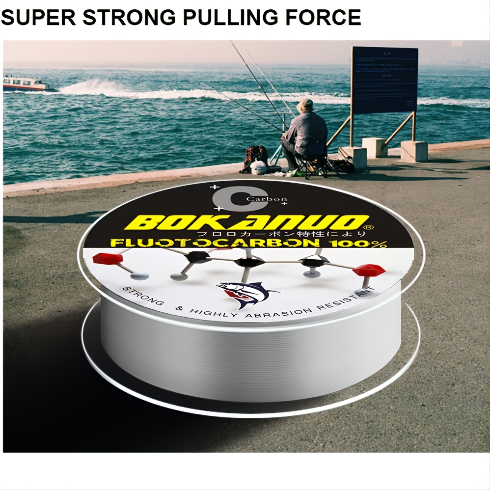 Super Soft Sinking Fluorocarbon Fishing Line Carbon Fiber - Temu Canada