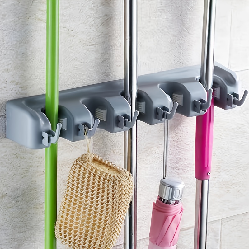 Multifunctional Mop Storage Rack Mop Holder Broom - Temu