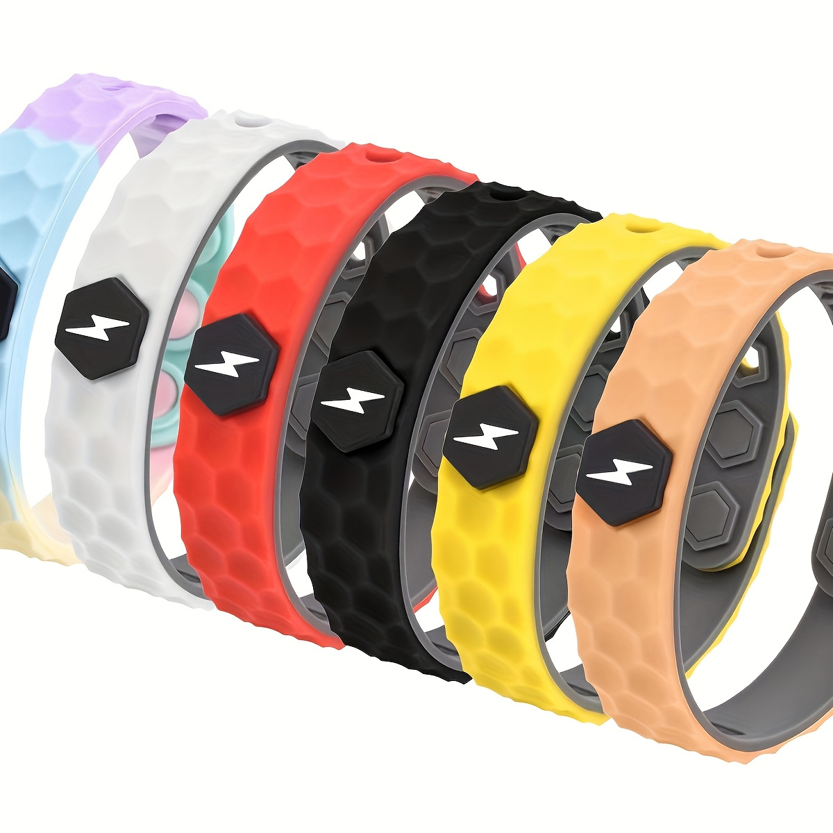 

1pc Anti-static Wristbands, Silicone Car Static Eliminator Bracelet, Multi-color Options