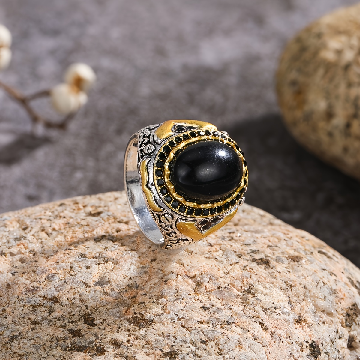 Carved Ring for Men