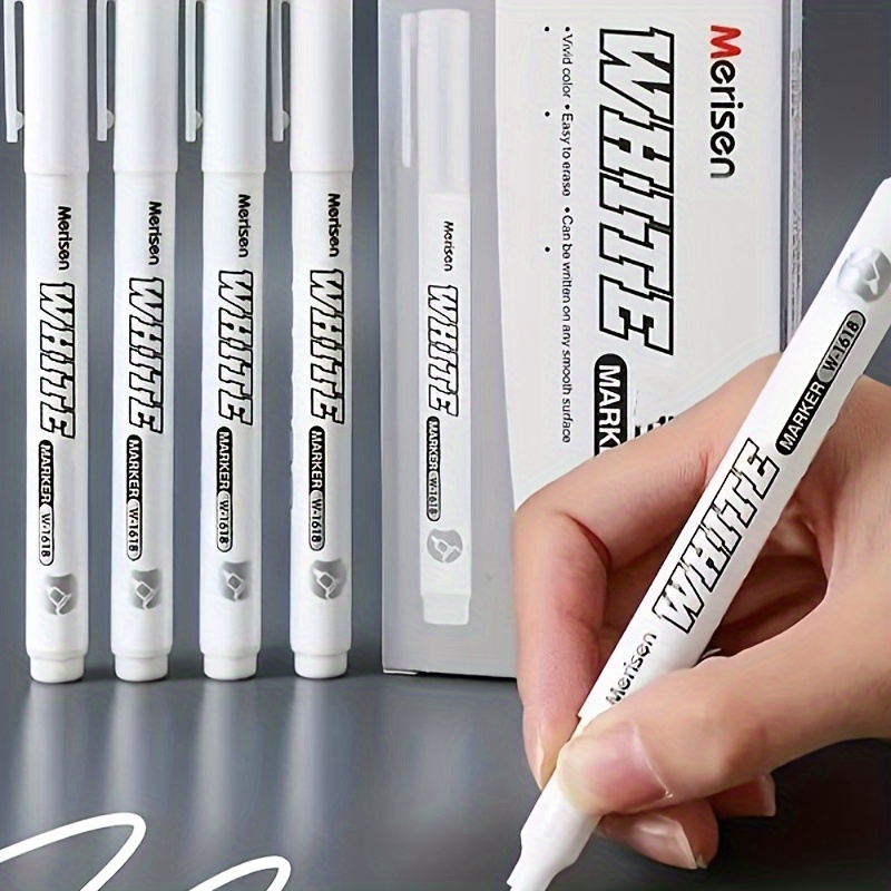 

Waterproof Marker Pen - Fine Tip, Ideal For Diy Crafts, Wood, Glass, Artwork, Leather & Unique Gifts, Room Decor