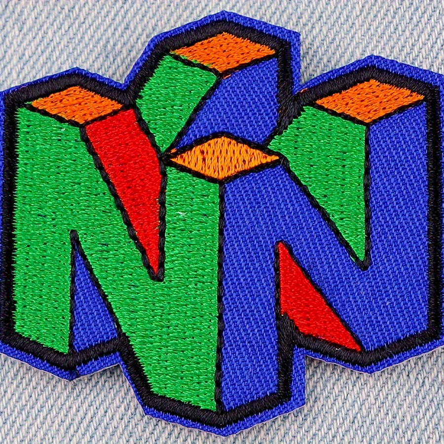 

1pc Retro Colored Letter N Cartoon Embroidered Patch, Sewing Or Iron On Sticker, Perfect For Clothing, Bag, Backpack, Hat Decoration